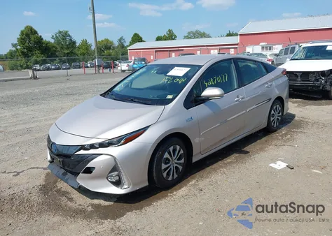 2020 Toyota Prius Prime Limited from USA, damaged, VIN JTDKARFP8L3138466